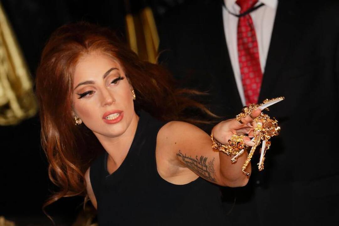 Žinoma atlikėja Lady Gaga linksminasi ir sveikdama 