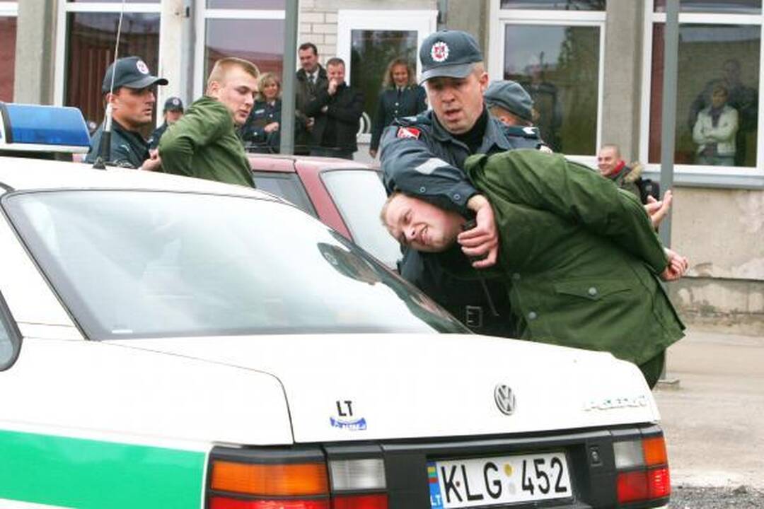 Klaipėdiečiai patrulių konkurse - antri