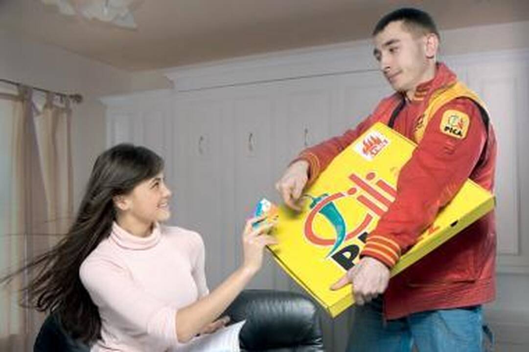 Šalčių prispausti miestiečiai užsako daugiau maisto į namus
