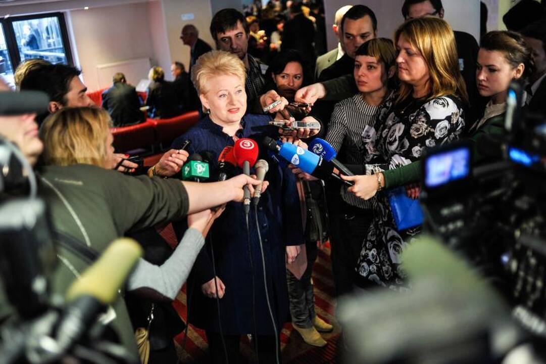 Prezidentė linki, kad teismai įgytų daugiau žmonių pagarbos