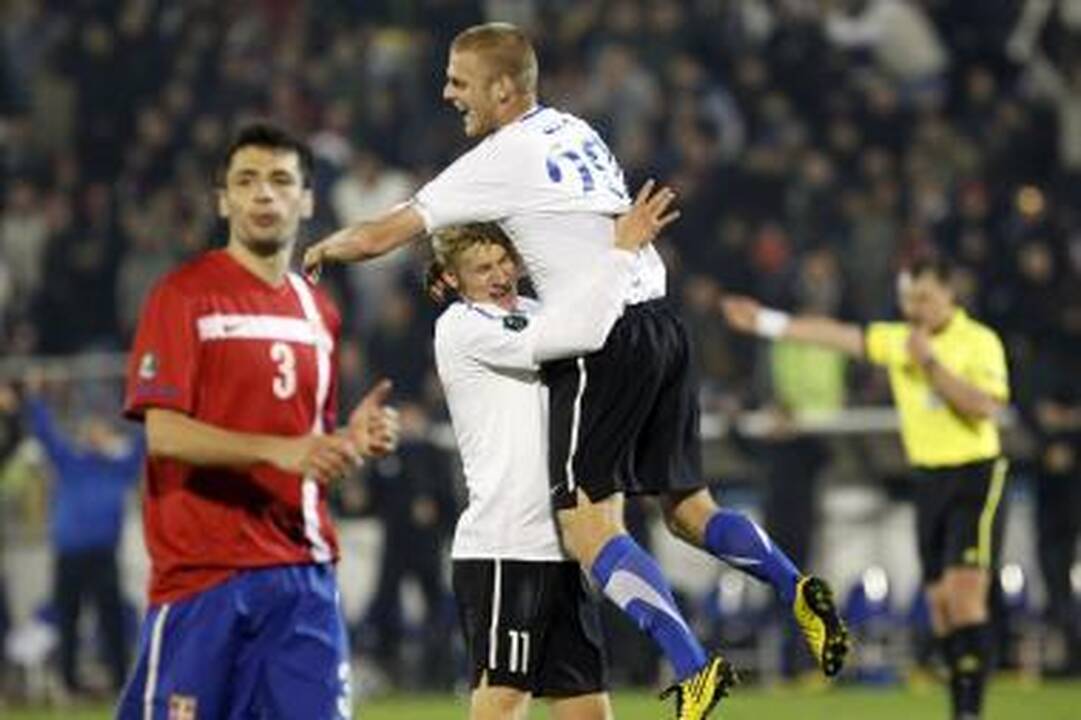 Europos čempionato atrankoje - estų sensacija