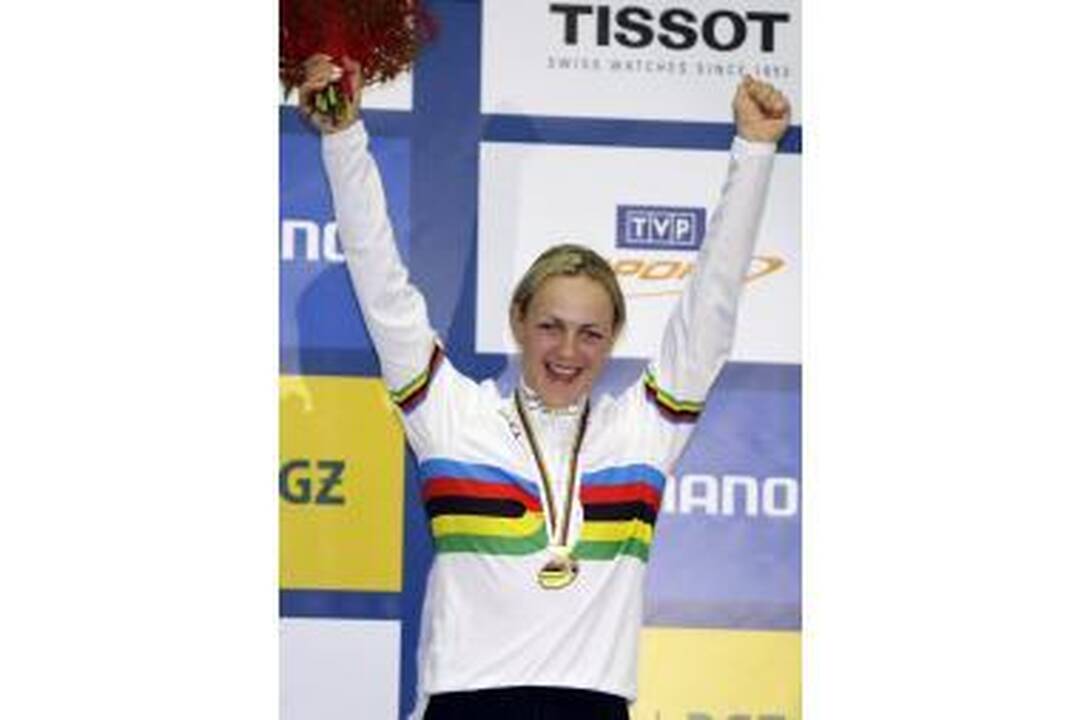 S.Krupeckaitė - pasaulio čempionė 