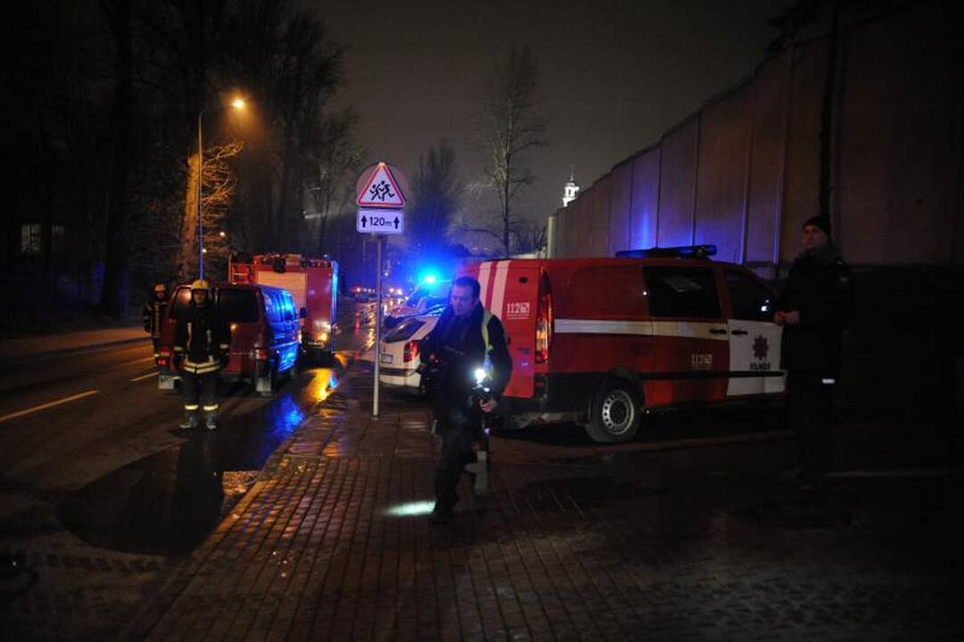 Vilniuje degė kalėjimo gamybinės patalpos