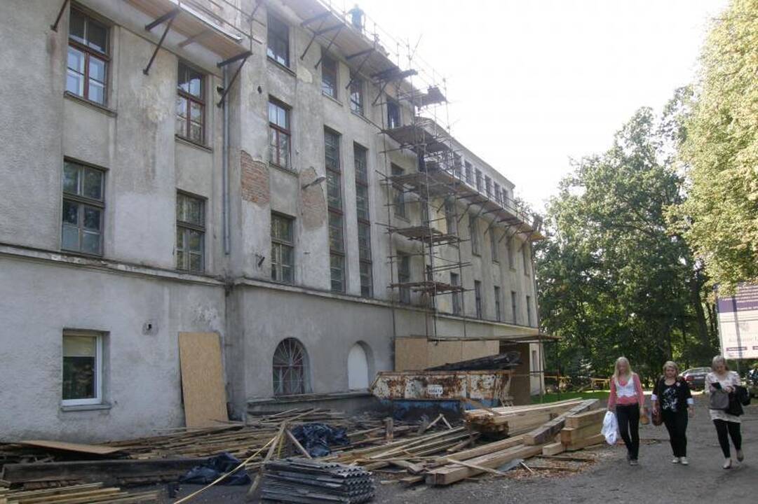 Klaipėdos valstybinės kolegijos renovacija paplonins gyventojų kišenes