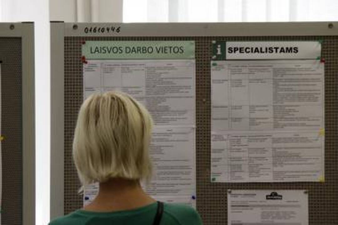 Nedarbas rugpjūtį Kauno mieste ir rajone mažėjo  