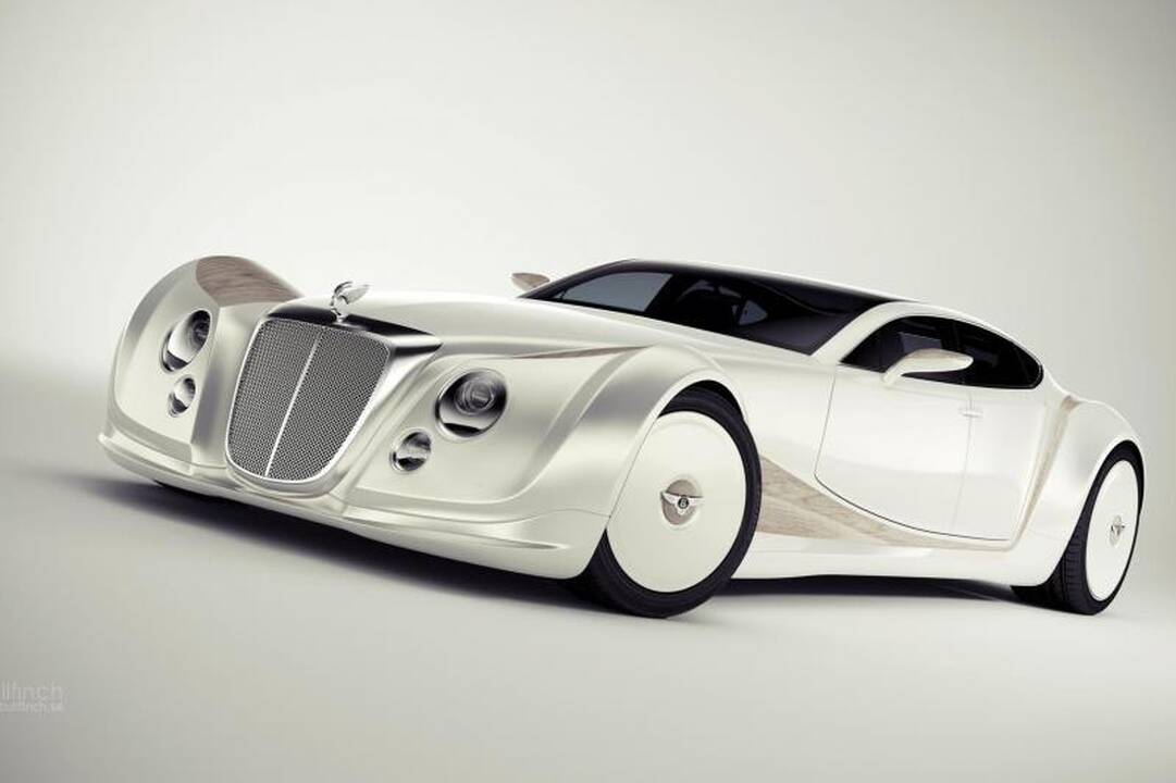 „Bentley“ koncepcinis modelis: iš praeities - tiesiai į ateitį