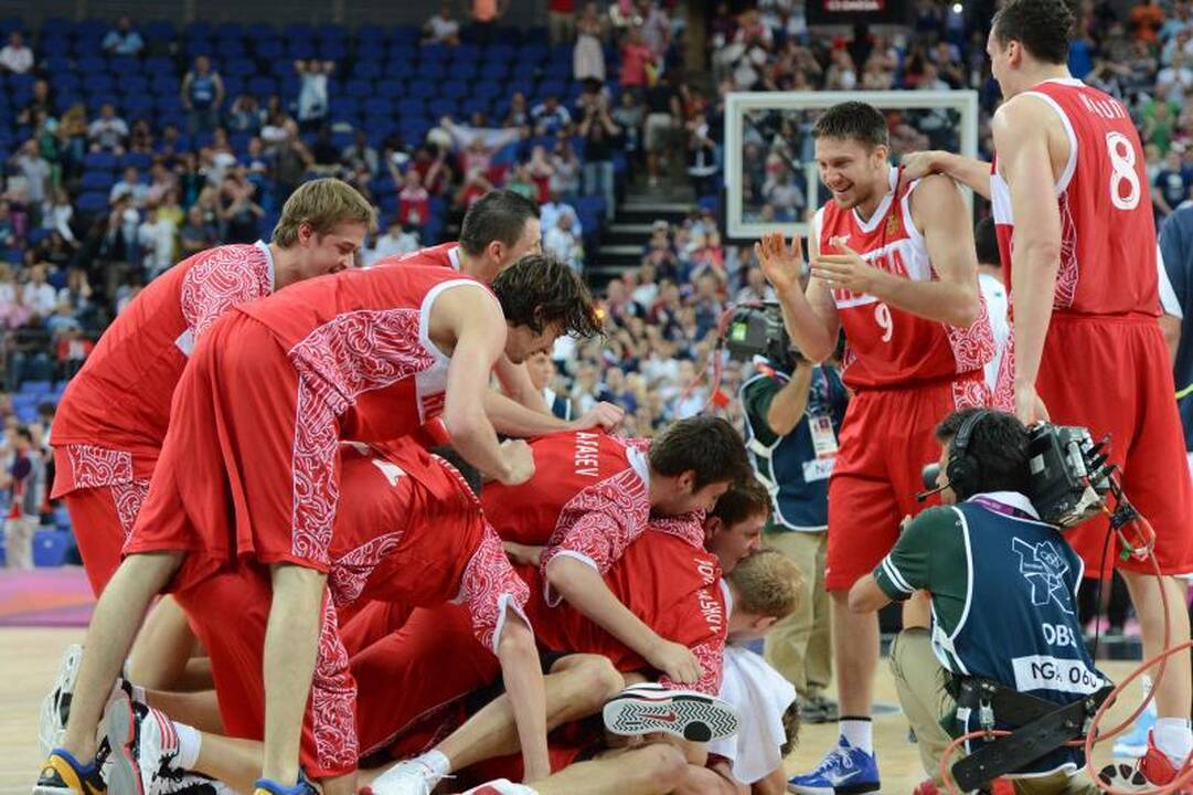 Rusijos krepšinio rinktinė olimpiadoje iškovojo bronzą