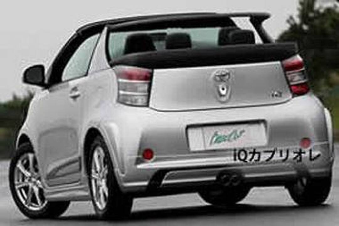 „Toyota iQ" virs kabrioletu