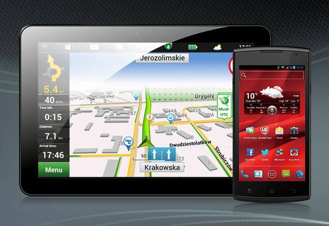 „Prestigio“ ir „Navitel“ navigacines sistemas kurs kartu