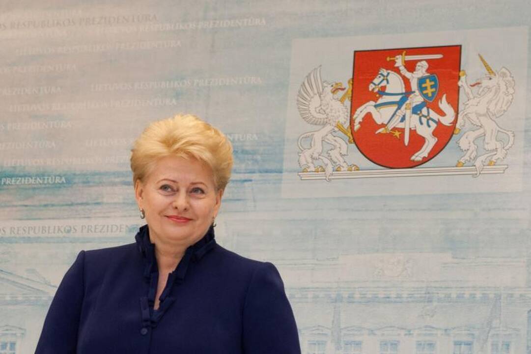 Prezidentė nesako, kaip siūlytų žmonėms balsuoti referendume dėl AE