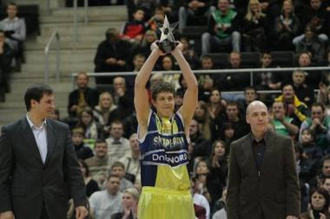 LKL "Žvaigdžių diena": A.Šležui rekordo neužteko (video)