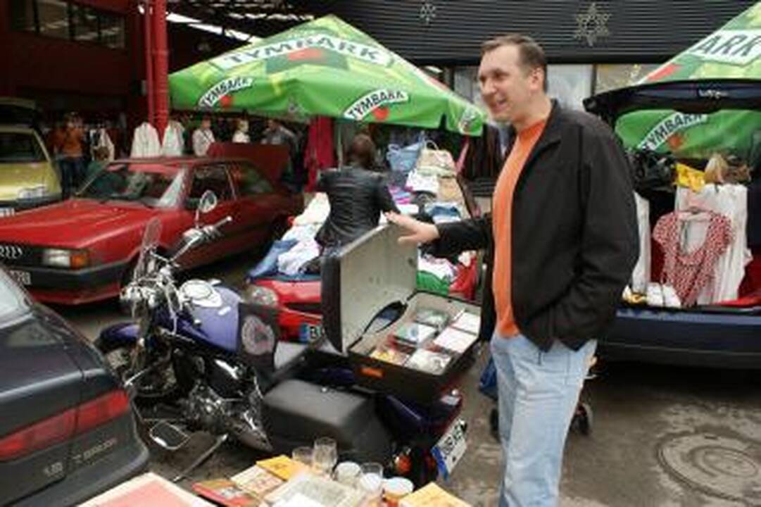 Į Bagažinių turgų – ne tik automobiliu