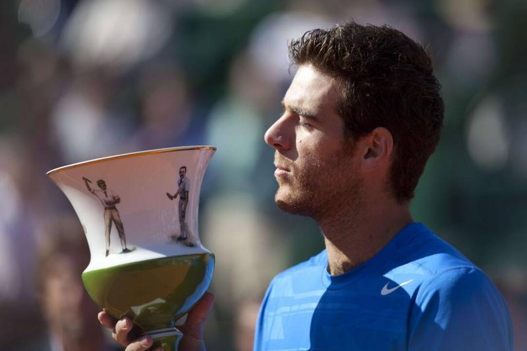 J.M.del Potro vėl triumfavo Portugalijoje