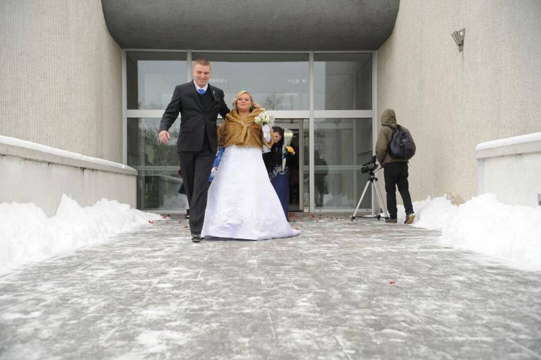 12.12.12: Vilniaus Santuokų rūmus užplūdo net užsieniečiai