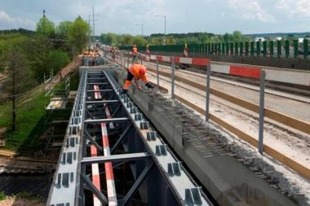 Kelio per Grigiškes rekonstrukcija artėja prie pabaigos