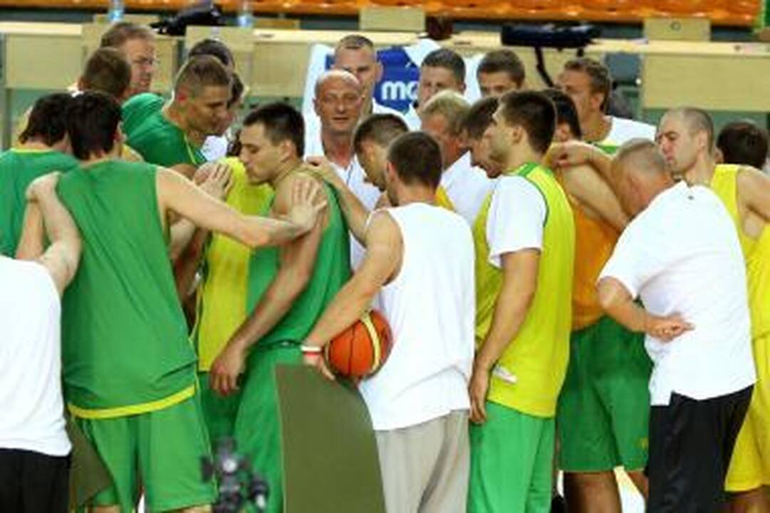 Lietuvos krepšinio rinktinė pradeda kontrolinių rungtynių maratoną