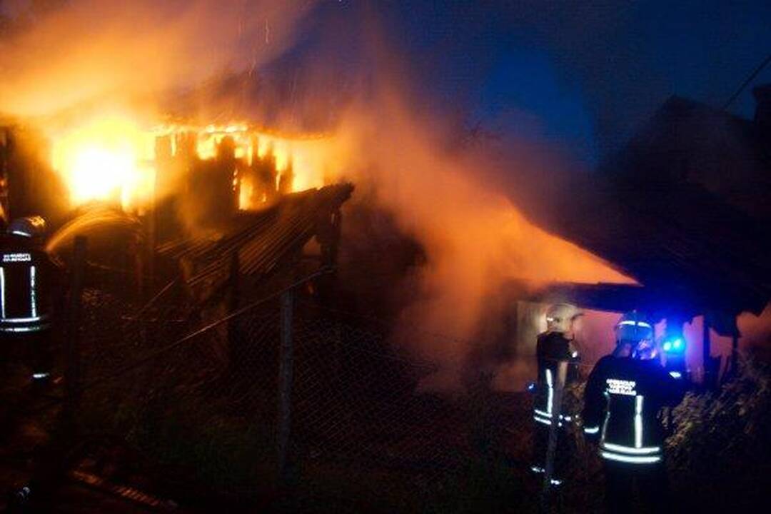 Dagestano Irganajaus hidroelektrinėje naktį šėlo gaisras