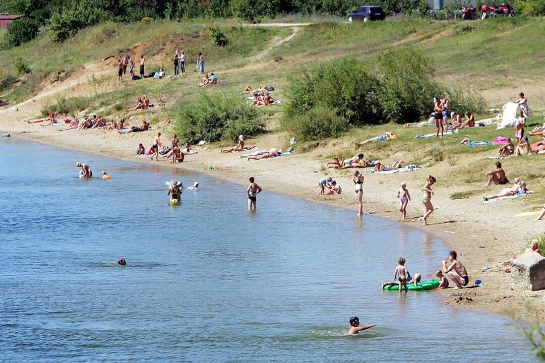 Kauno rajono maudyklose maudytis draudžiama 