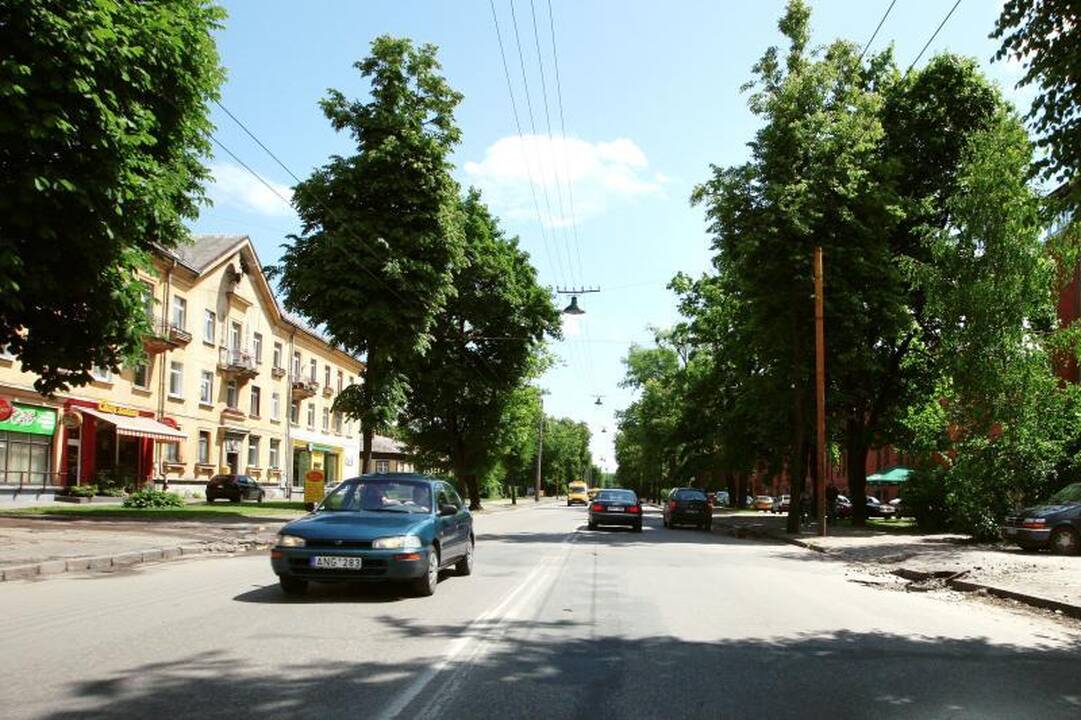 Pradedamas rekonstruoti A.Juozapavičiaus prospektas