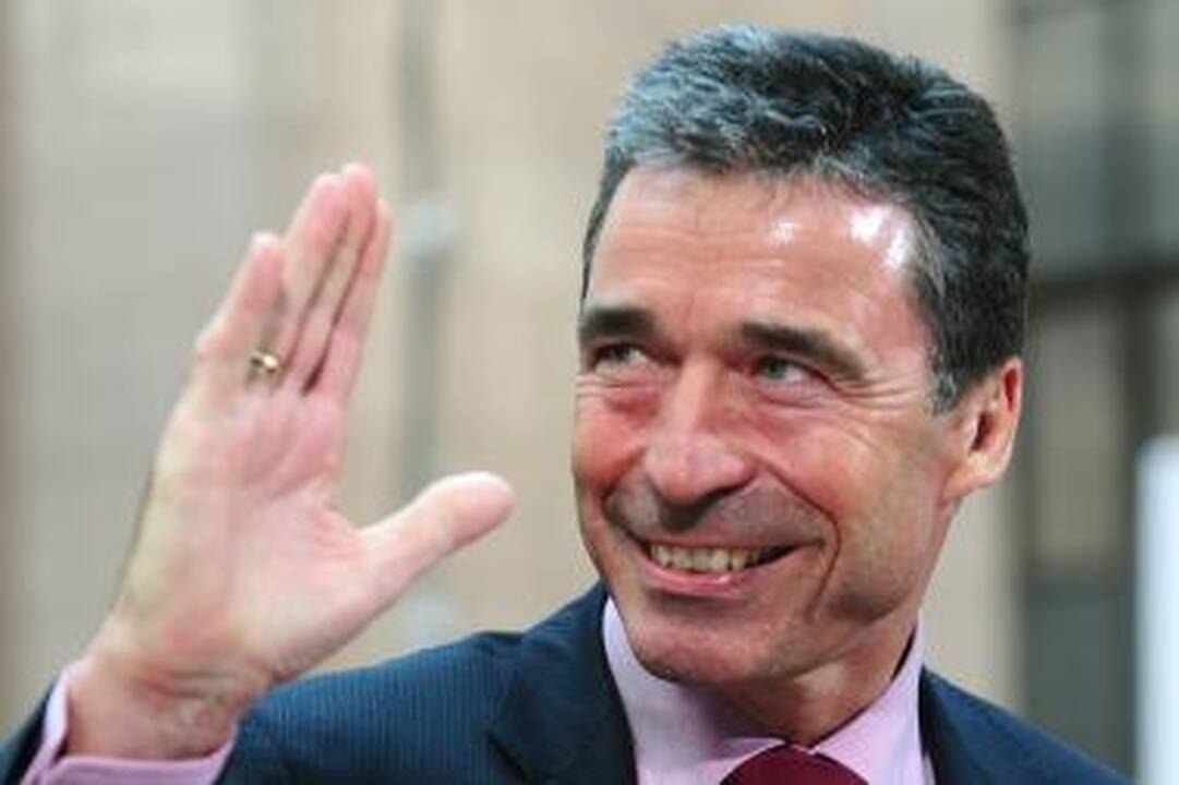 NATO greičiausiai vadovaus A.F.Rasmussenas