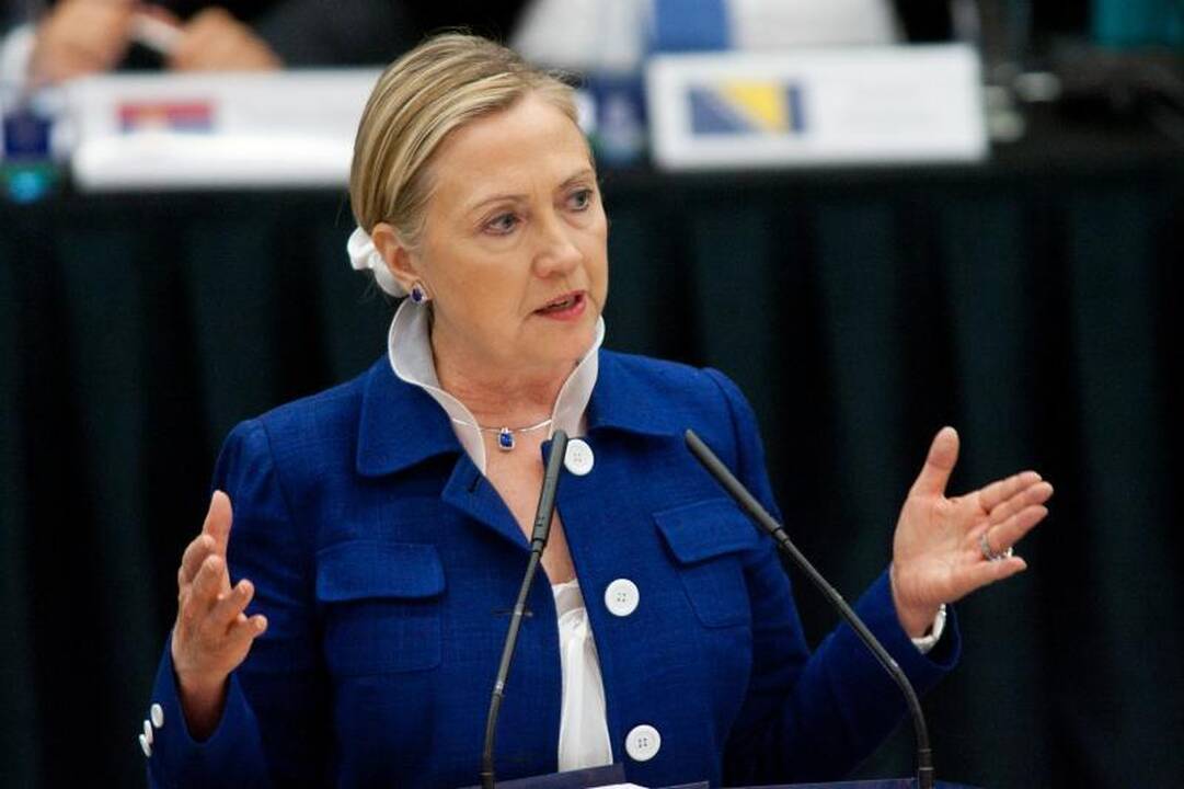 H.Clinton ir S.Lavrovas atvyko į Vilniuje rengiamą ESBO susirinkimą