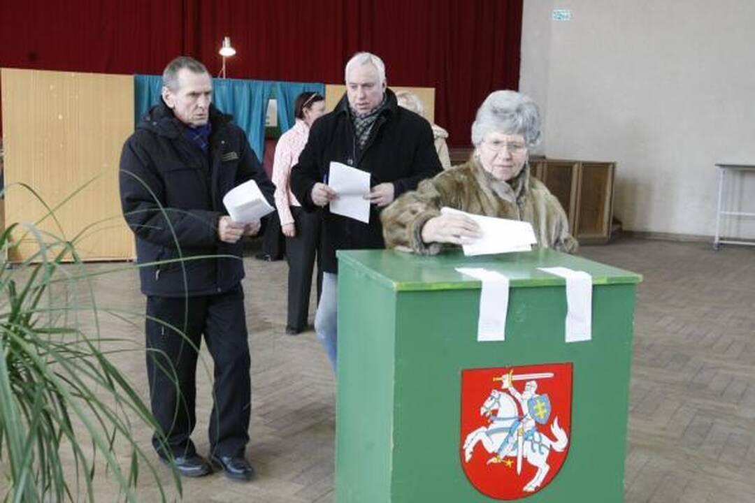 Iki 19 val. balsavo 38 proc. rinkėjų