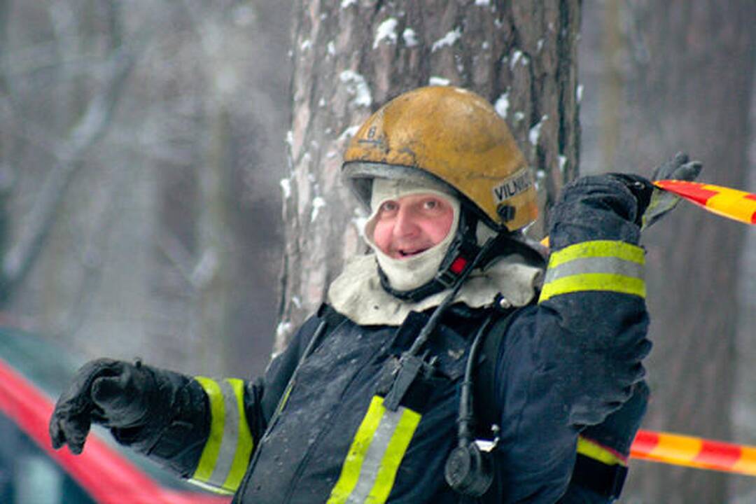 Vilniuje degė namas – spėjamas padegimas