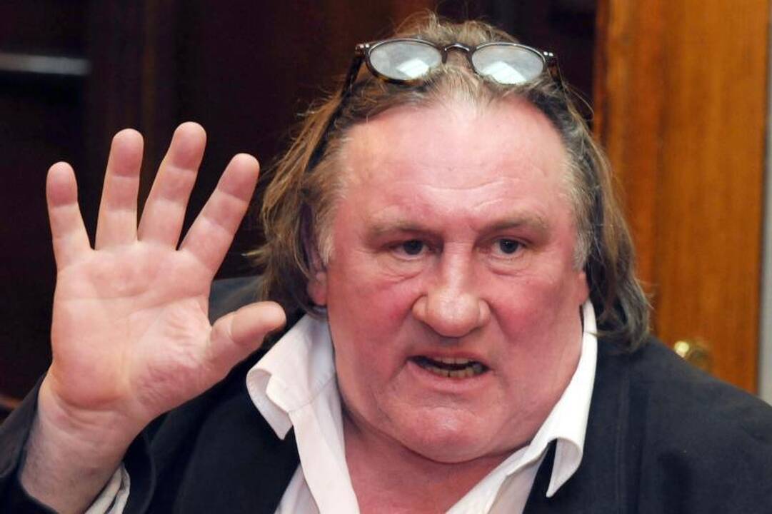 Prancūzijos aktorius G. Depardieu statosi namą Pamaskvyje 