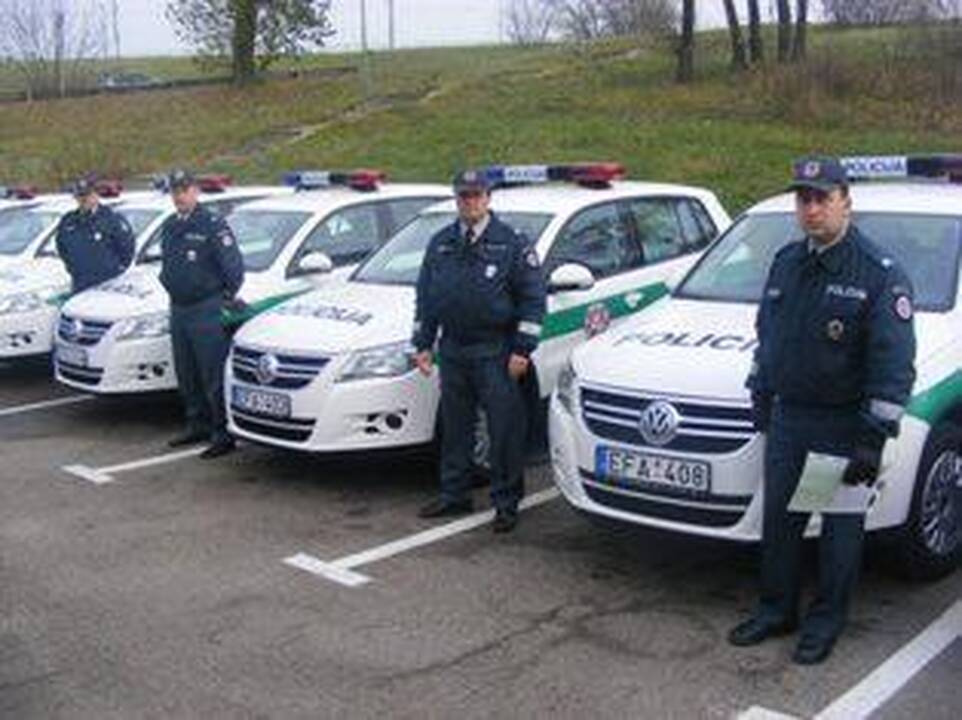 Policija tikrins, kaip vairuotojai pasiruošė žiemai