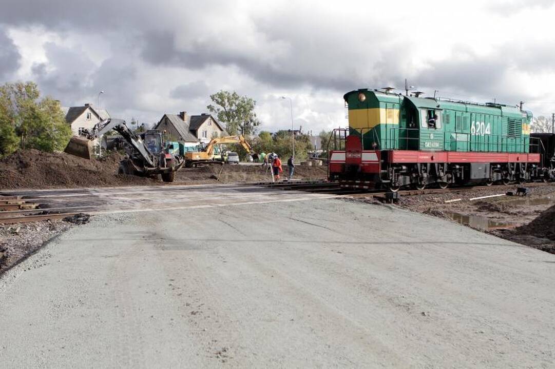 Rimkų geležinkelio pervažą uždarys jau pirmadienį