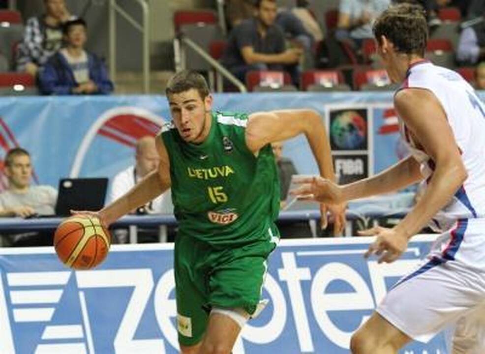 Lietuvos jaunių varžovai finale - serbai