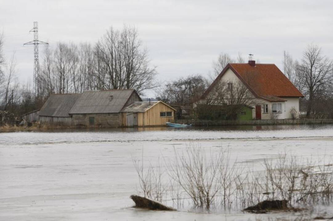 Potvynio zonoje savaitgalį gelbėjimo darbų vykdyti neteko