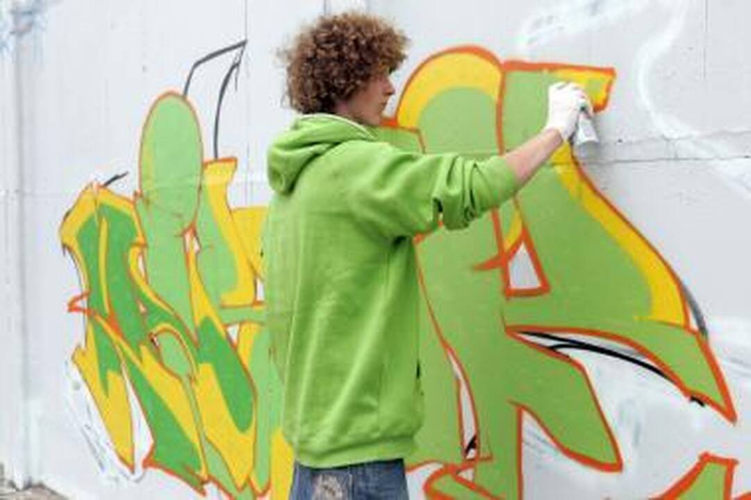 Legaliai grafičius Vilniuje leista piešti vos mėnesį