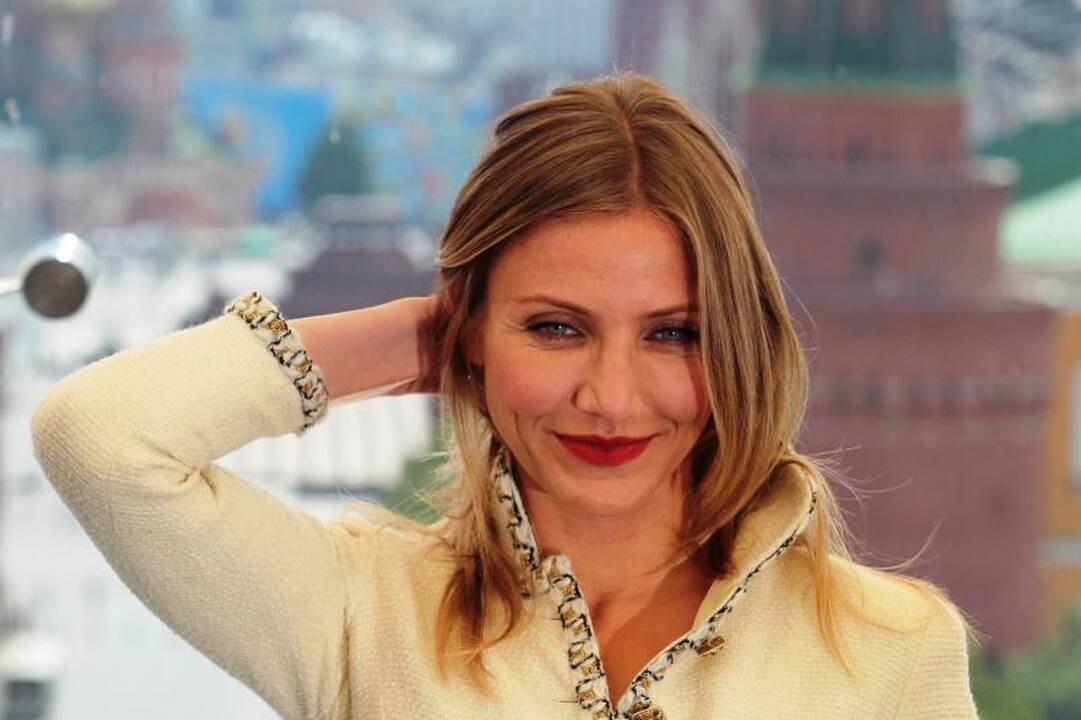 Cameron Diaz prabilo rusų kalba