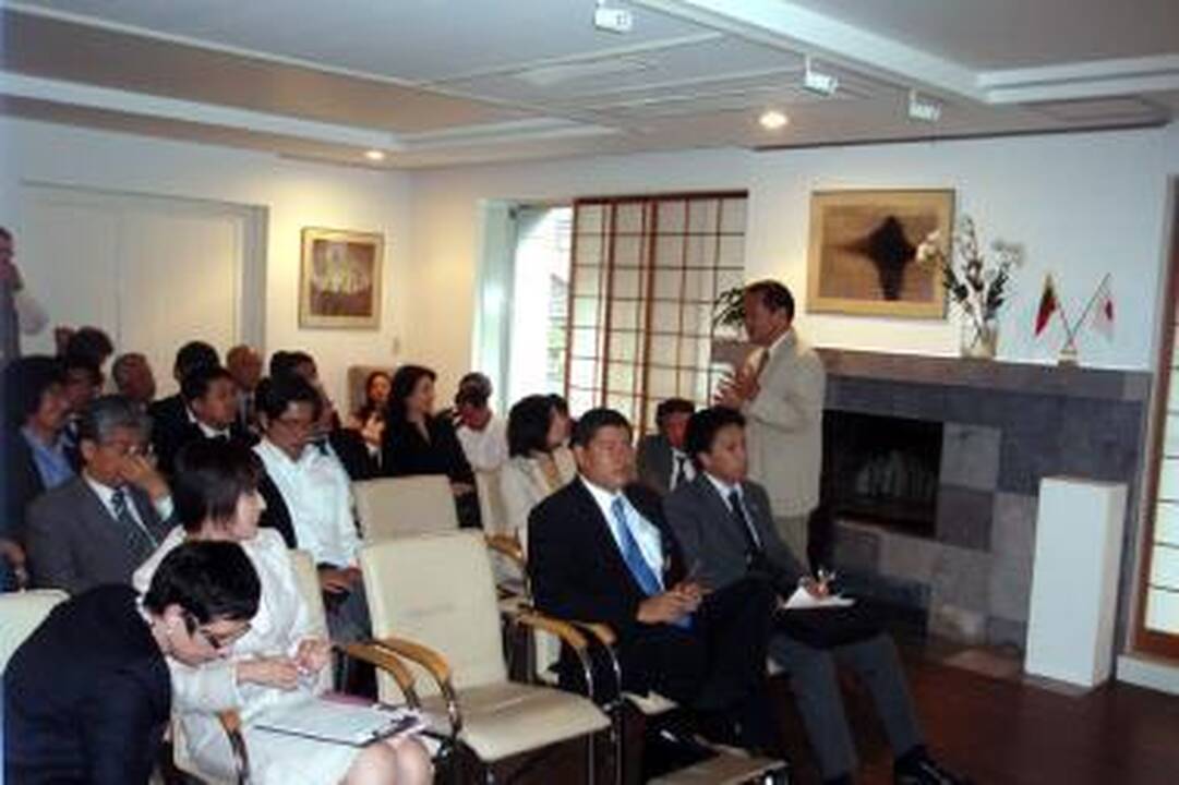 Lietuvos ambasada viliojo japonus aplankyti Lietuvą