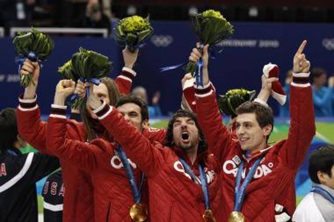 Kanados olimpiečiai tapo Vankuverio olimpiados lyderiais komandų rikiuotėje