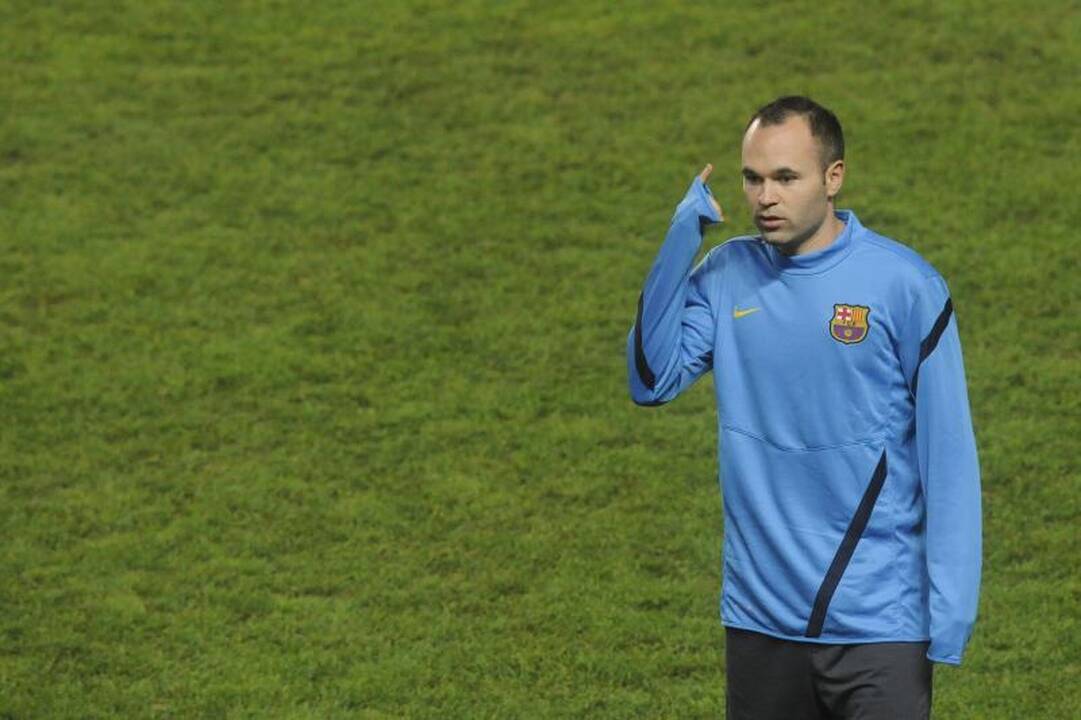 A.Iniesta mano, kad treneris yra svarbiausia „Barcos“ dalis