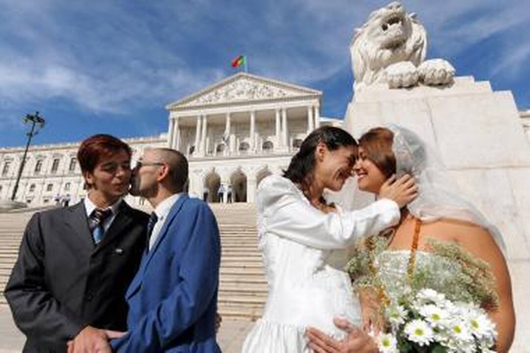 Portugalijoje įteisintos gėjų santuokos