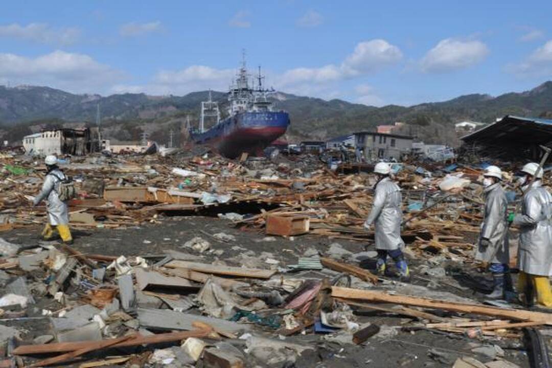 Japoniją pasiekė Lietuvos humanitarinės pagalbos siunta