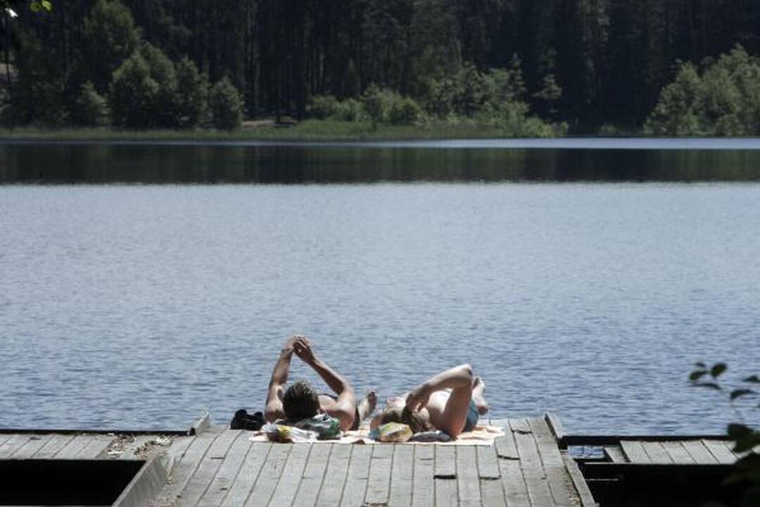 Gulbinų ežere nuskendo vyras