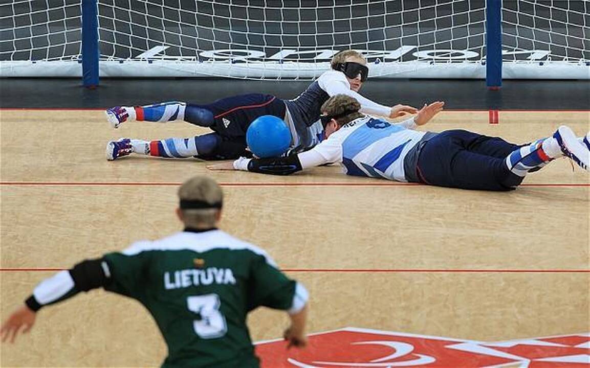 Lietuvos golbolo rinktinė patyrė pirmąjį pralaimėjimą