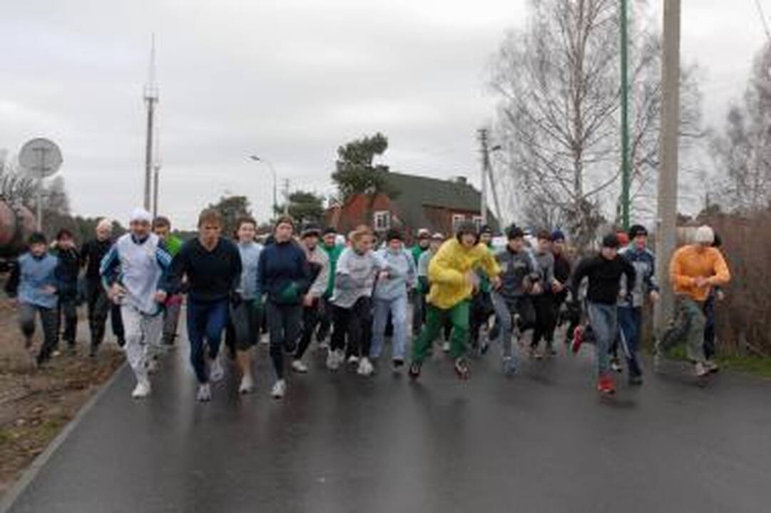 Bėgimo varžybose - naujovė