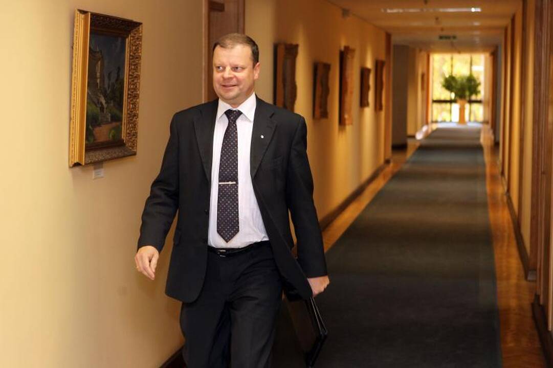 Policijos generalinis komisaras S. Skvernelis: savo veiklos nevertinu