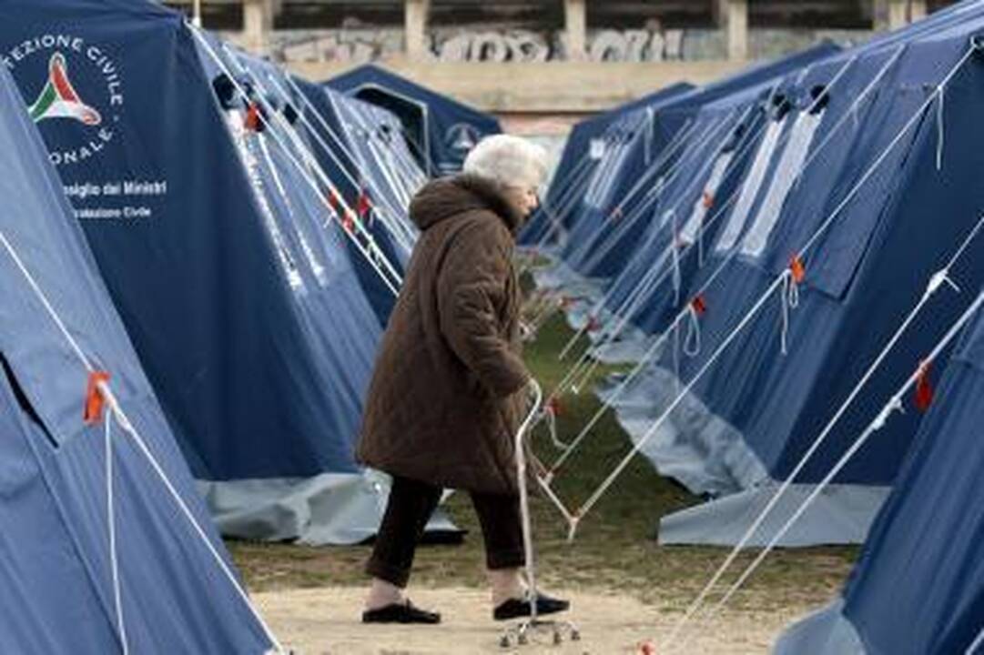 Italiją vėl sukrėtė požeminiai smūgiai