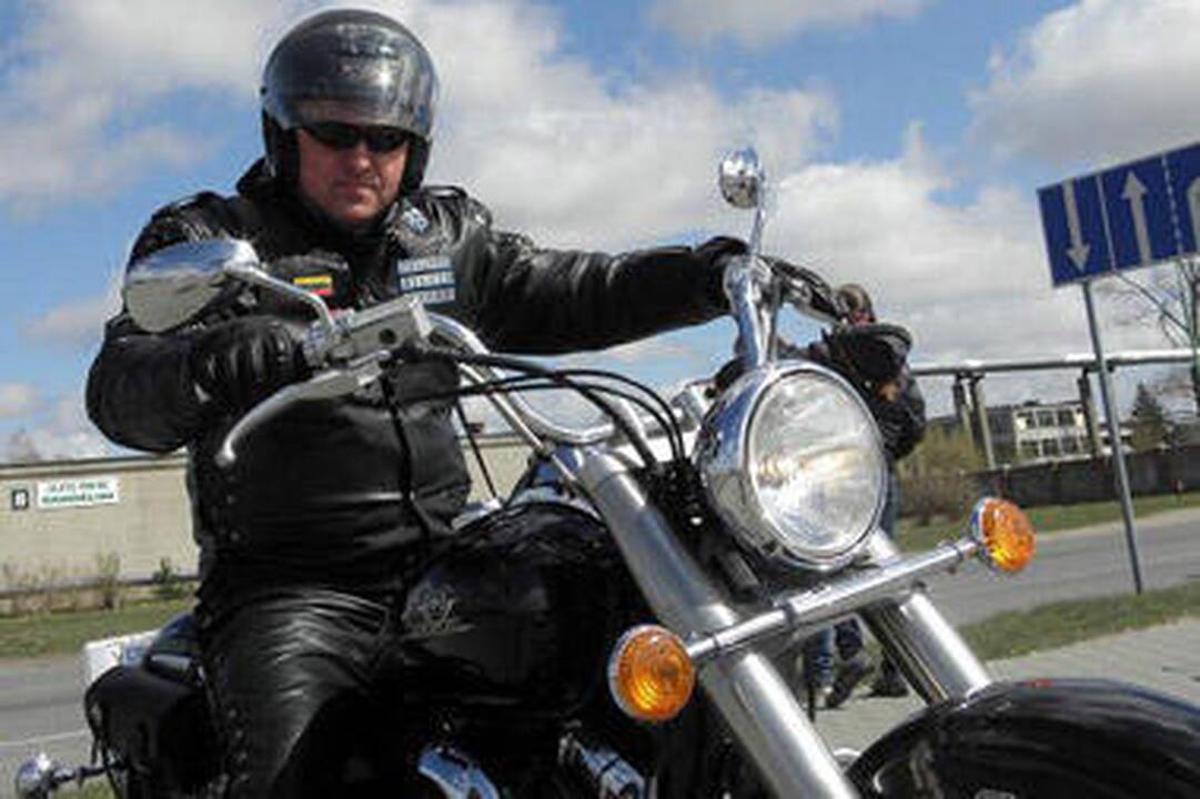 Šilutėje vyko motociklininkų paradas