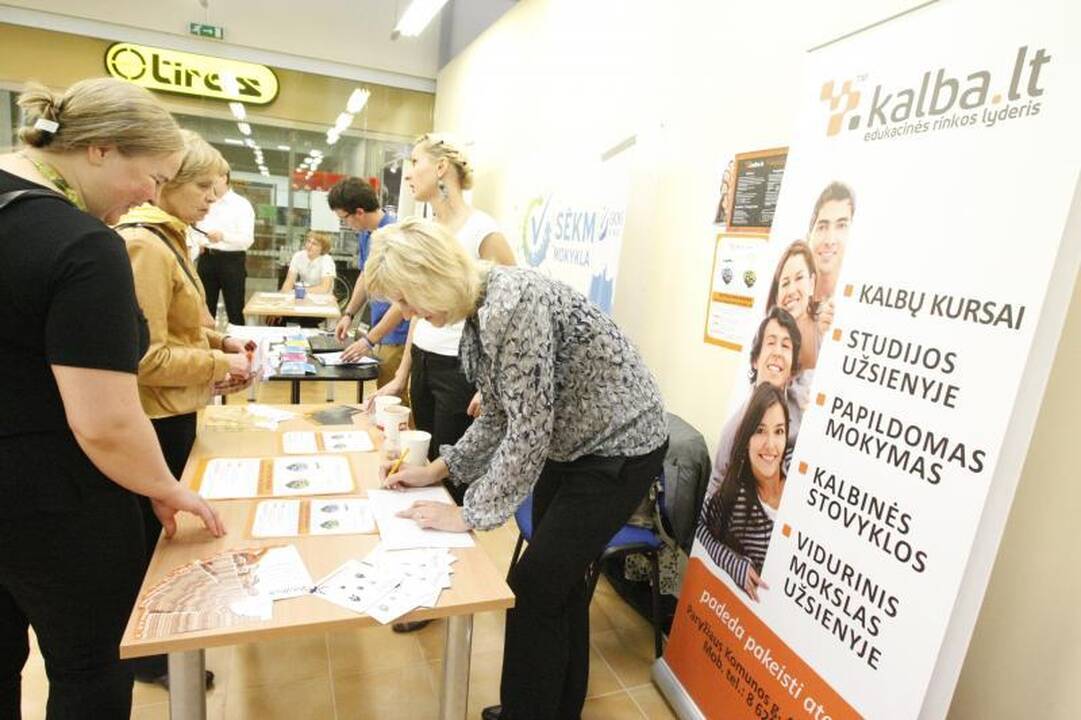 Klaipėdoje surengta pirmoji mokymosi visą gyvenimą mugė  