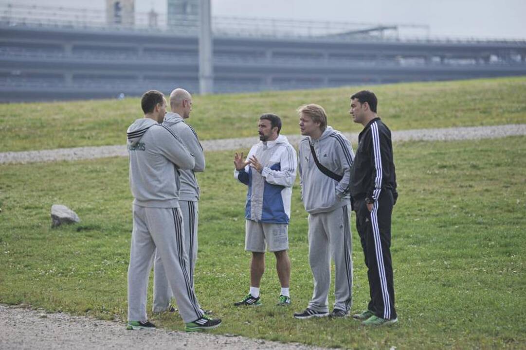 Per „Žalgirio“ treniruotę J.Plaza prakalbo lietuviškai