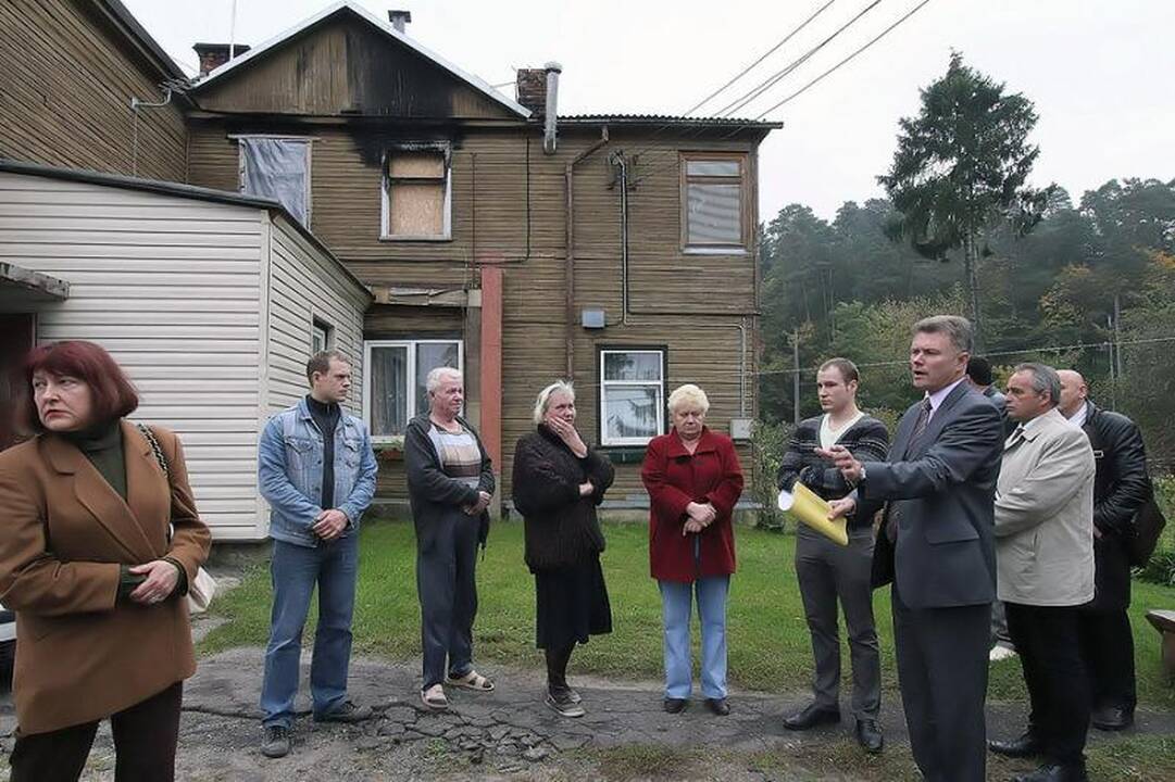 Panemunės padegėliai sulaukė valdžios dėmesio