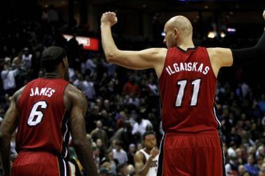 Ž.Ilgauskas pakartojo "Heat" rekordą