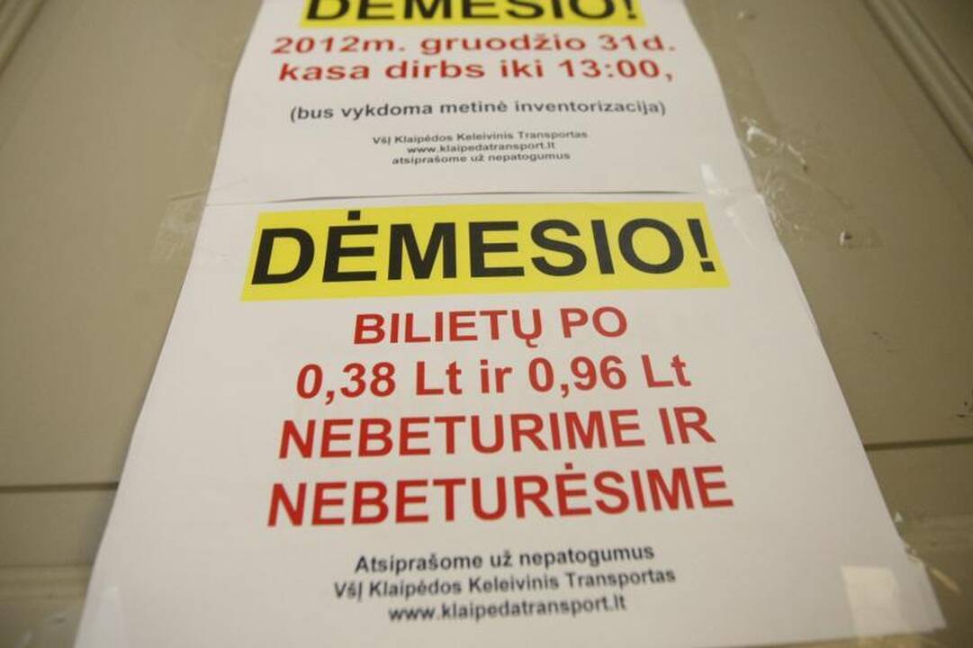 Klaipėdiečiai iššlavė pigius autobusų bilietus 